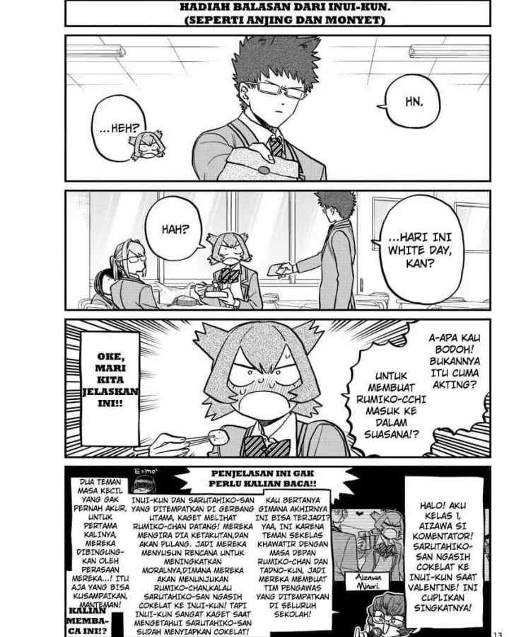 Komi-san wa Komyushou Desu chapter 316 halaman 13