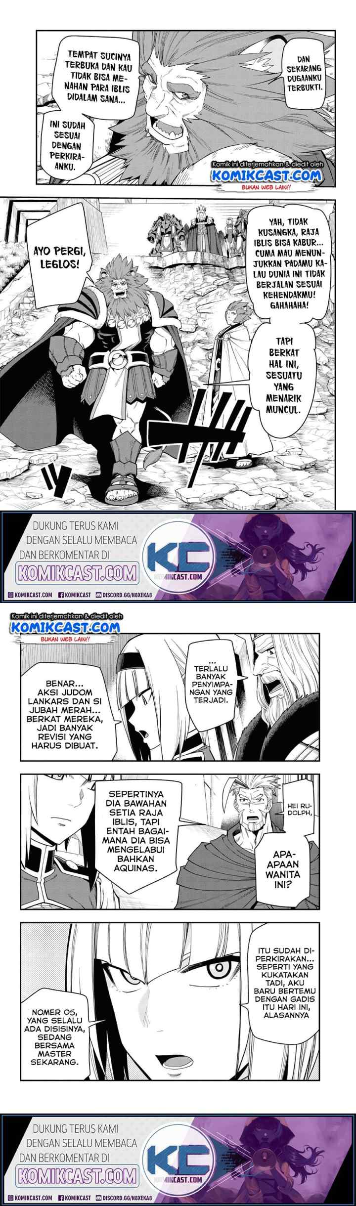 Konjiki no Moji Tsukai: Yuusha Yonin ni Makikomareta Unique Cheat chapter 65 halaman 6