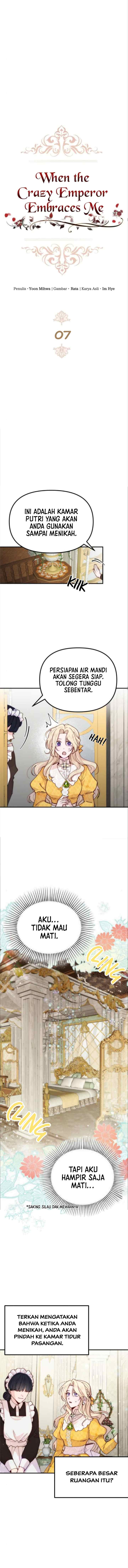When the Mad Emperor Embraces Me chapter 7 halaman 7