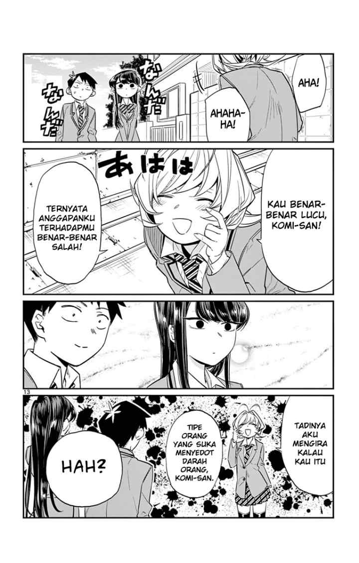 Komi-san wa Komyushou Desu chapter 11 halaman 13