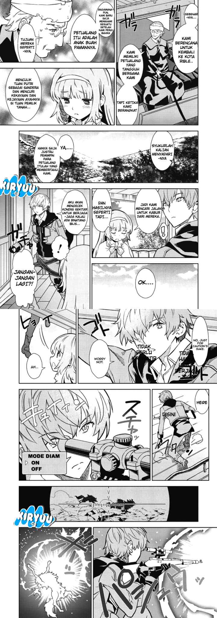 Magan to Dangan o Tsukatte Isekai o Buchinuku! chapter 1 halaman 9