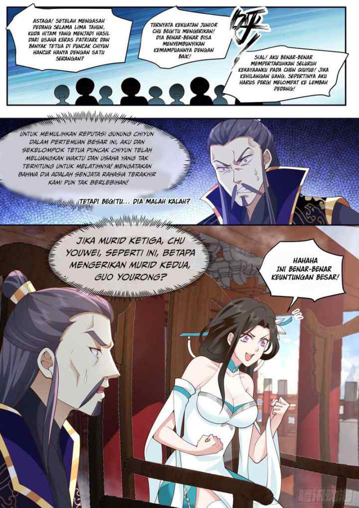 The Villain's Senior Brother And His Junior Sisters Are All Yanderes chapter 74 halaman 8