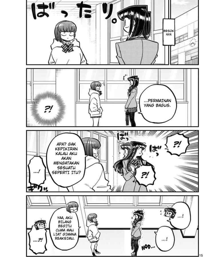 Komi-san wa Komyushou Desu chapter 358 halaman 15