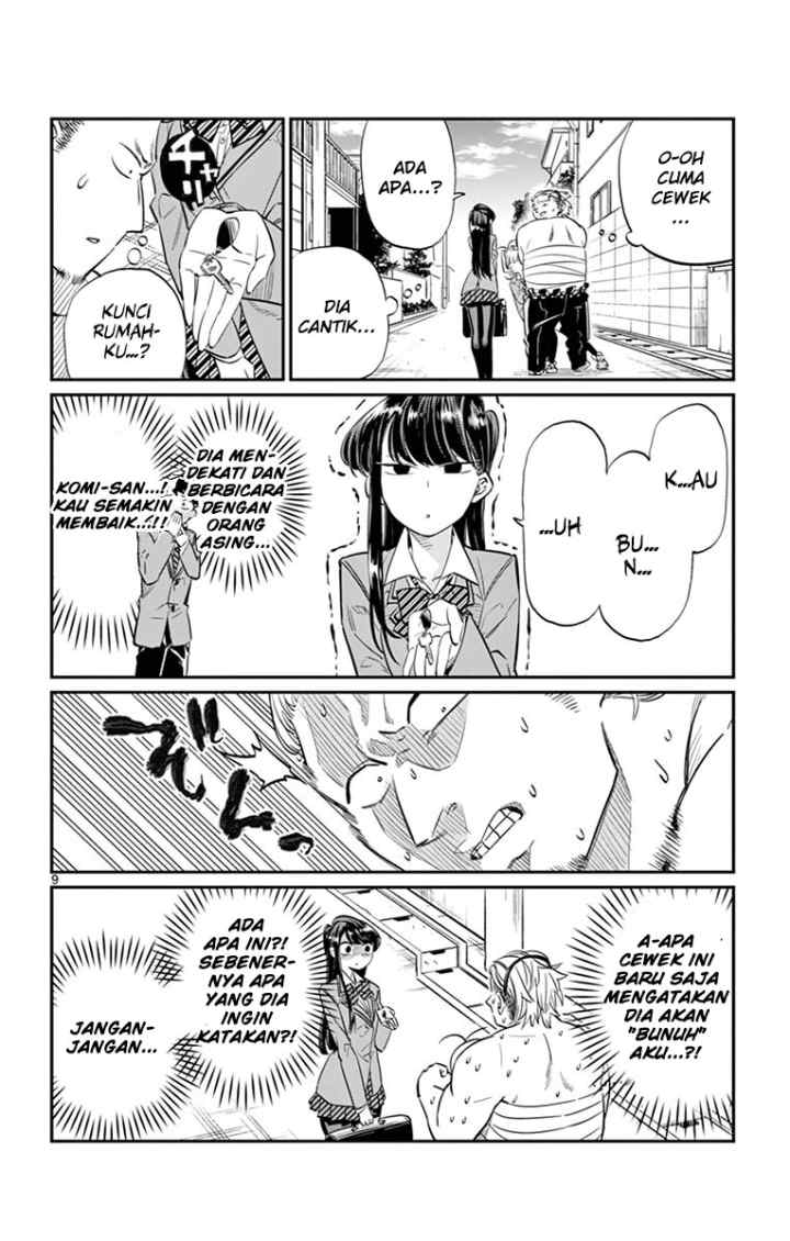 Komi-san wa Komyushou Desu chapter 11 halaman 9