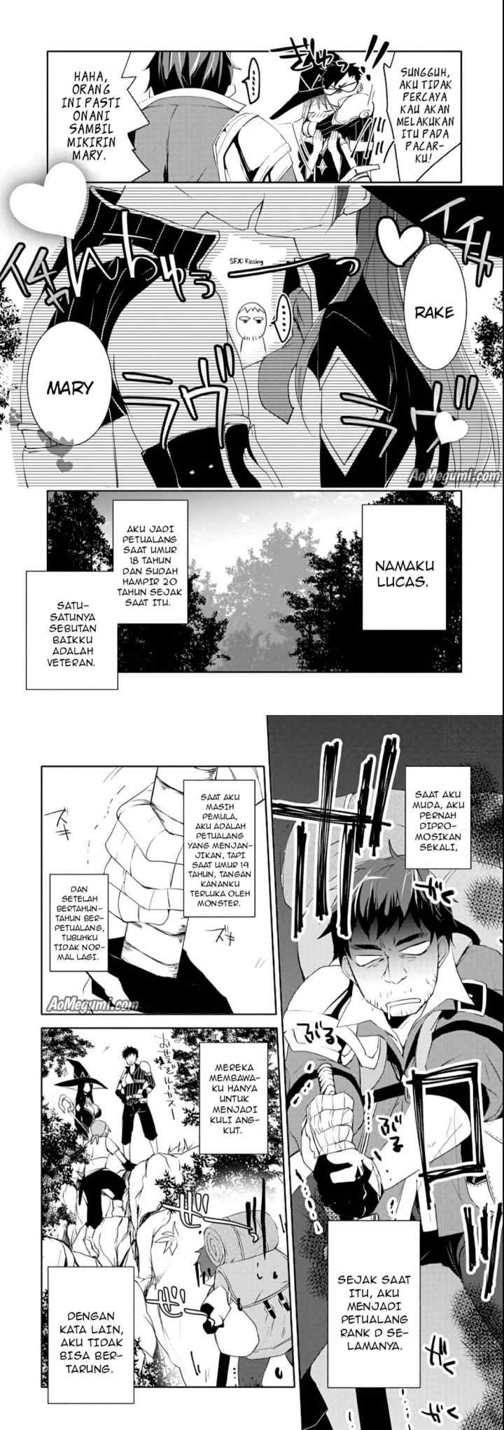 Mannen D-rank no Chuunen Boukensha, Yotta Ikioi de Densetsu no Ken wo Hikkonuku chapter 1 halaman 4