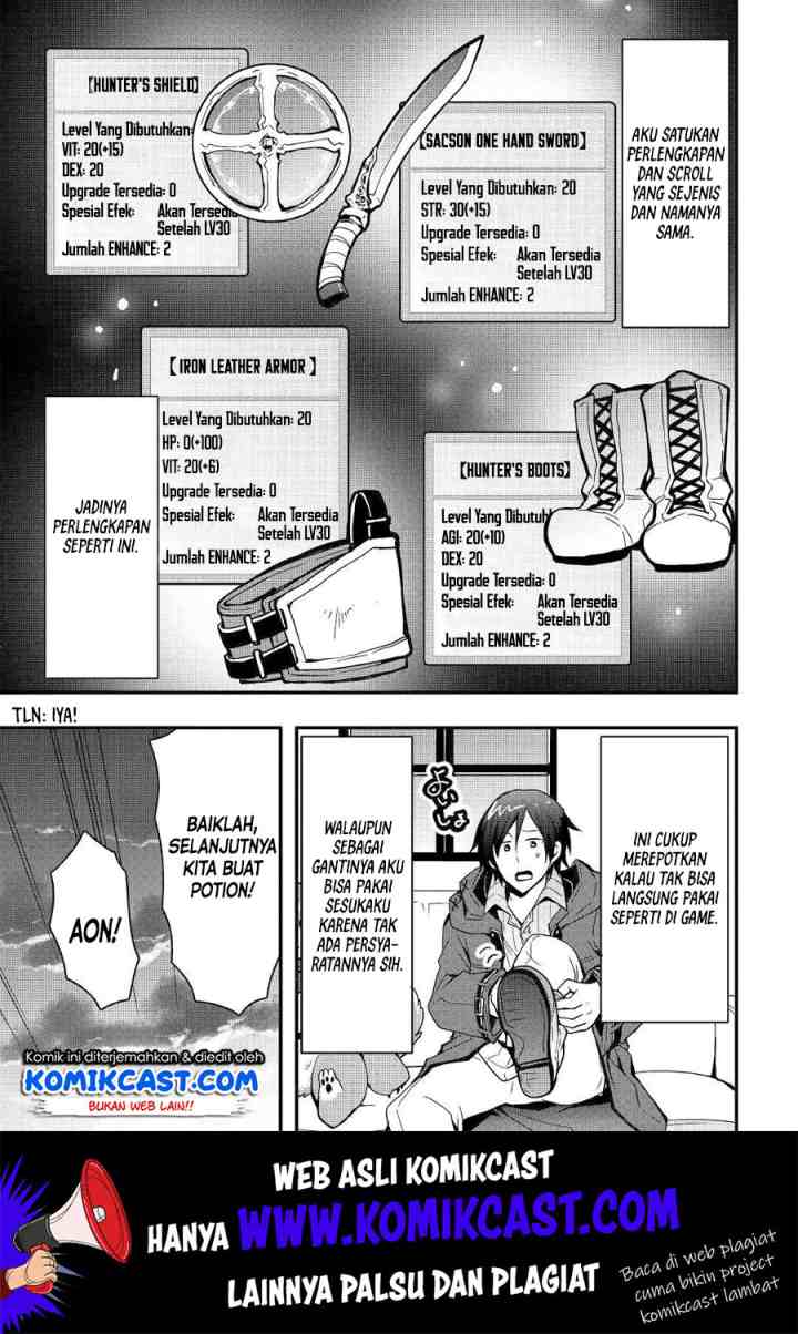 I will Live Freely in Another World with Equipment Manufacturing Cheat chapter 7.1 halaman 8