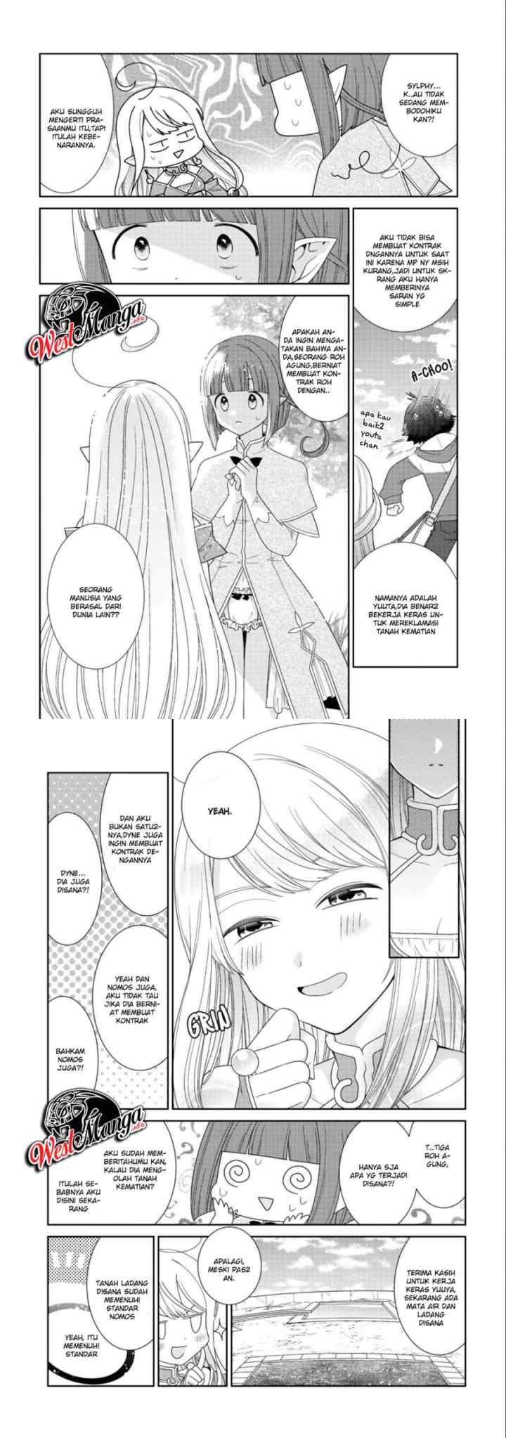 Seirei-tachi no Rakuen to Risou no Isekai Seikatsu chapter 13 halaman 11