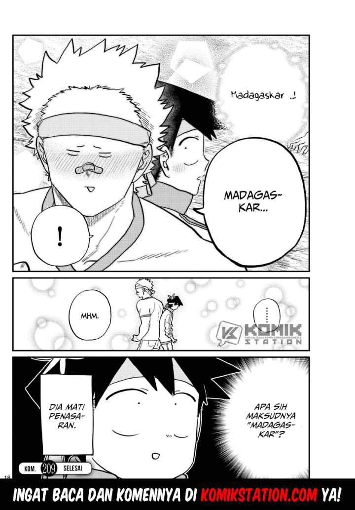 Komi-san wa Komyushou Desu chapter 209 halaman 15