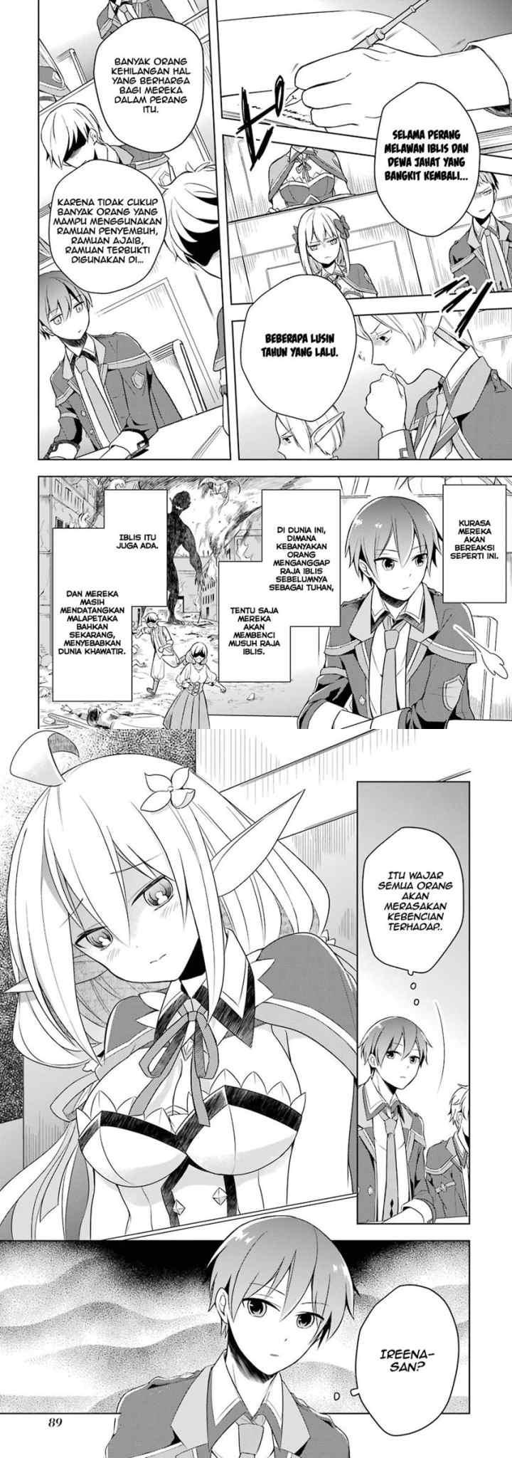 Shijou Saikyou no Daimaou, Murabito A ni Tensei suru chapter 3 halaman 4