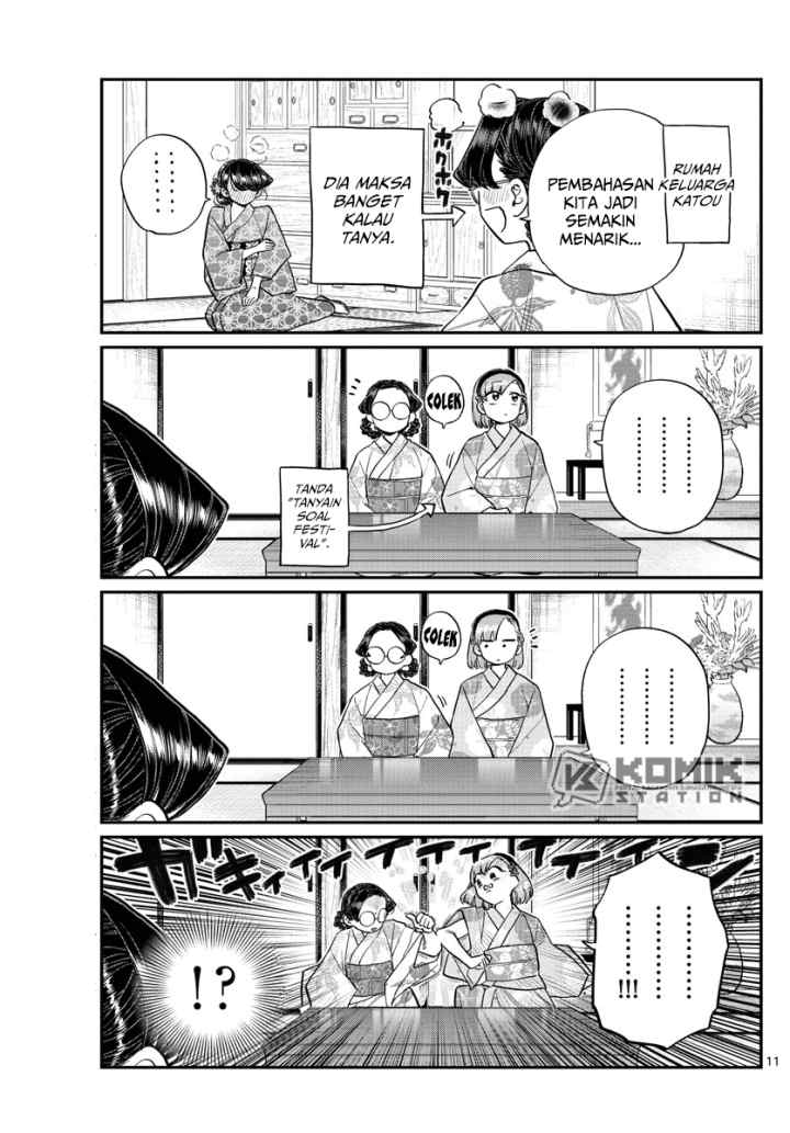 Komi-san wa Komyushou Desu chapter 195 halaman 12
