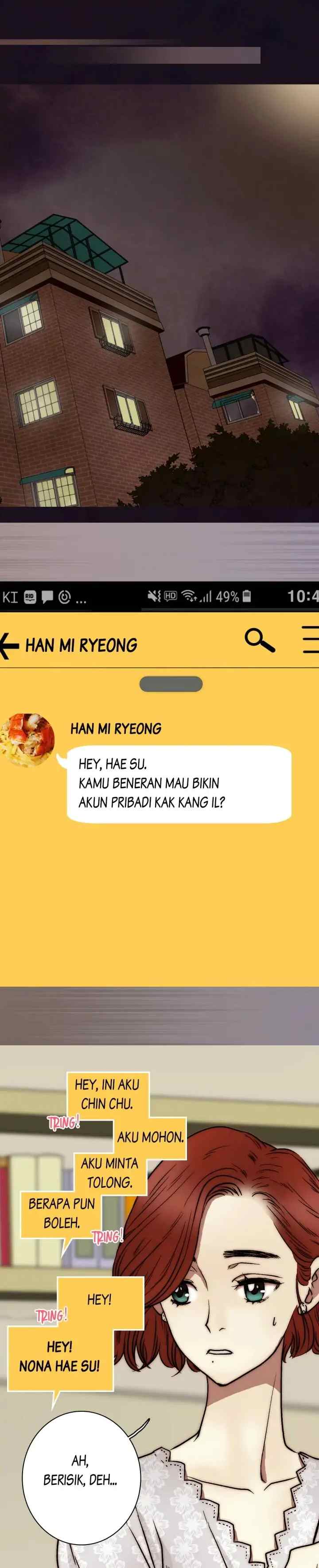 Bluehole Marriage chapter 124 halaman 18