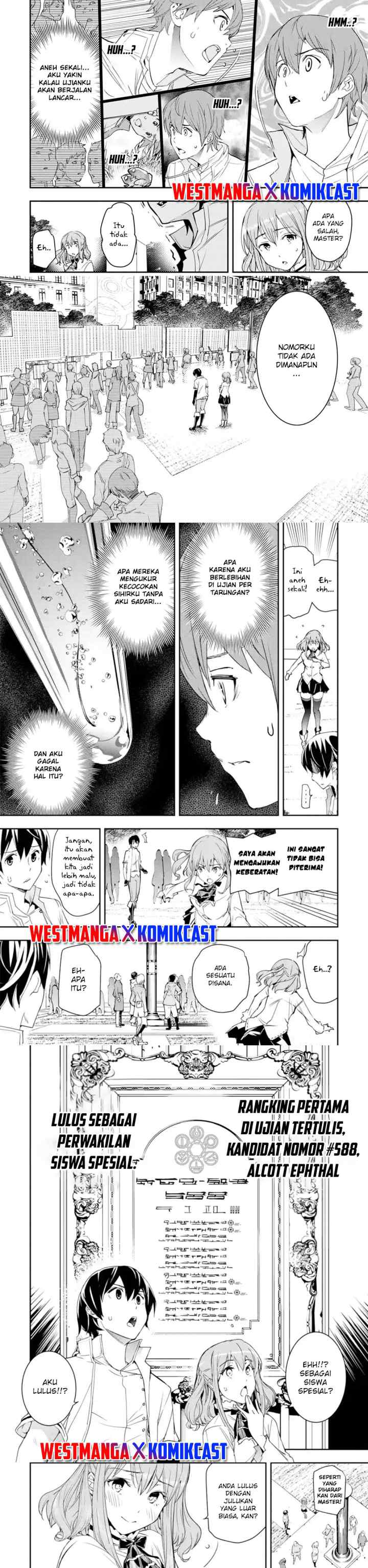 Rakudai Kenja Gakuin no Musou ~ Nidome no Tensei, S Rank Cheat Majutsushi Boukenroku chapter 7 halaman 17