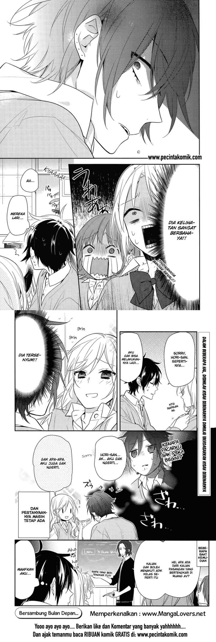 Horimiya chapter 43 halaman 14