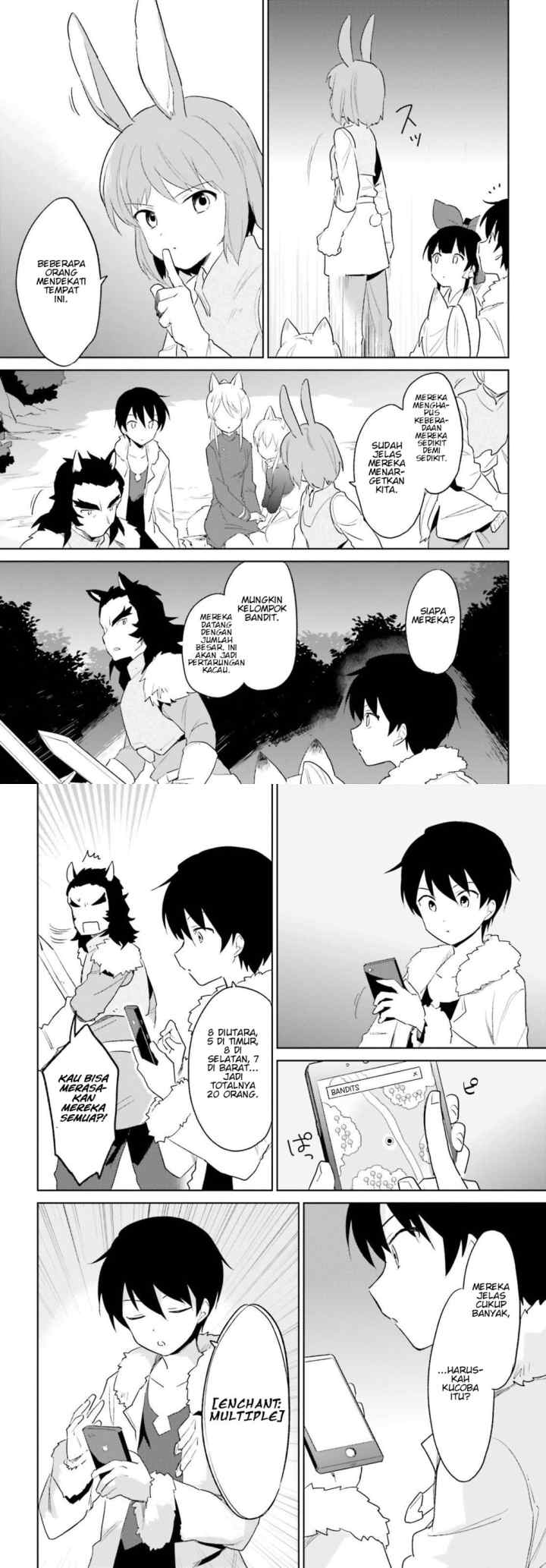 Isekai wa Smartphone to Tomo ni chapter 17 halaman 4
