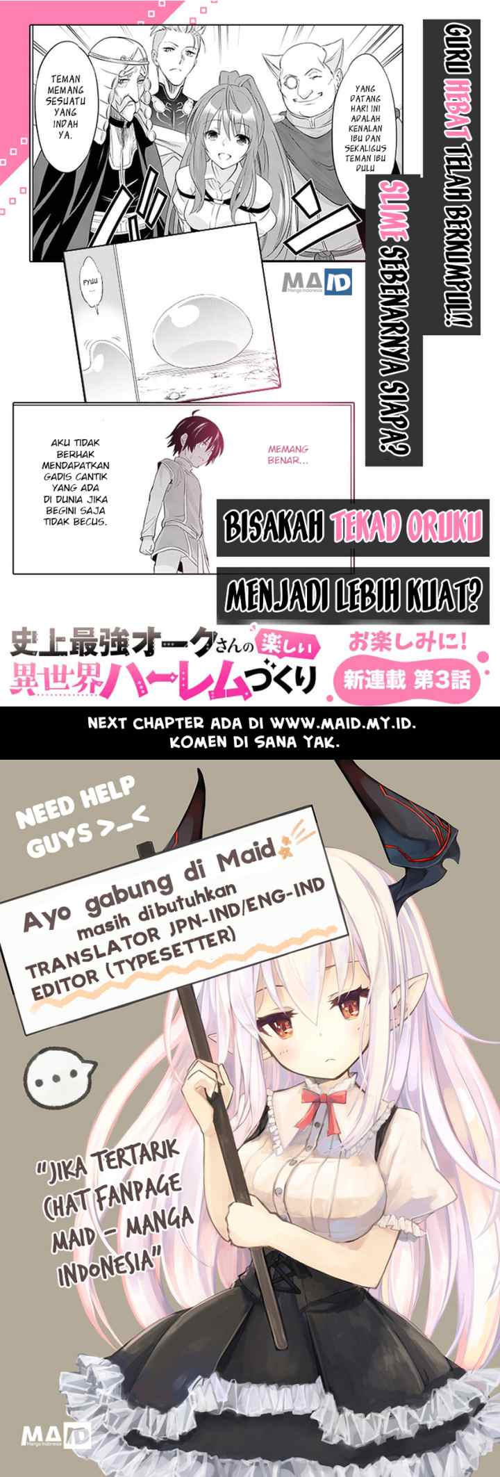 Shijou Saikyou Orc-san no Tanoshii Tanetsuke Harem Zukuri chapter 2 halaman 13