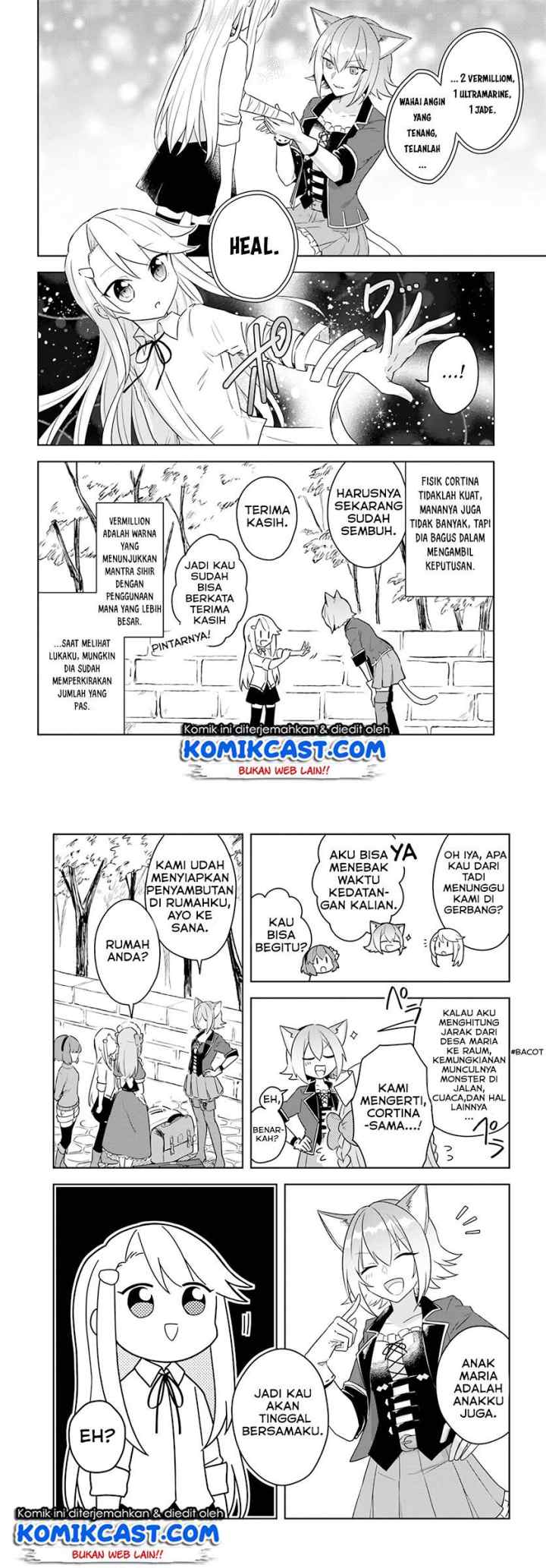 Eiyuu no Musume Toshite Umarekawatta Eiyuu wa Futatabi Eiyuu o Mezasu chapter 8 halaman 4