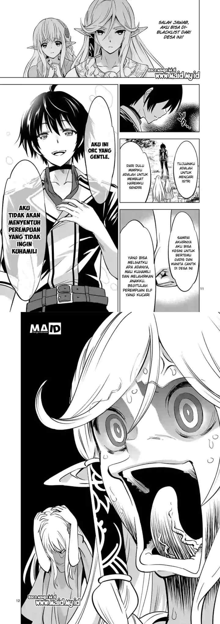 Shijou Saikyou Orc-san no Tanoshii Tanetsuke Harem Zukuri chapter 14 halaman 8