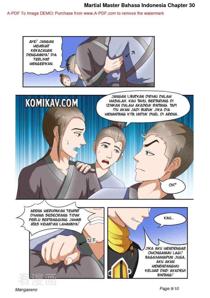 Martial Master chapter 30 halaman 9