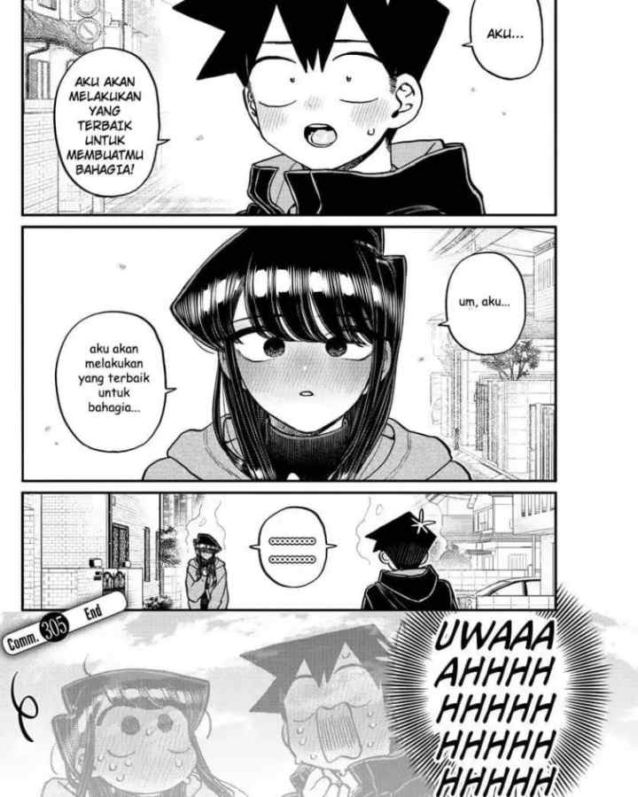 Komi-san wa Komyushou Desu chapter 305 halaman 9