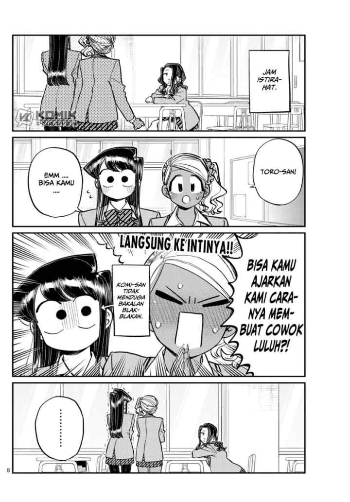 Komi-san wa Komyushou Desu chapter 240 halaman 9