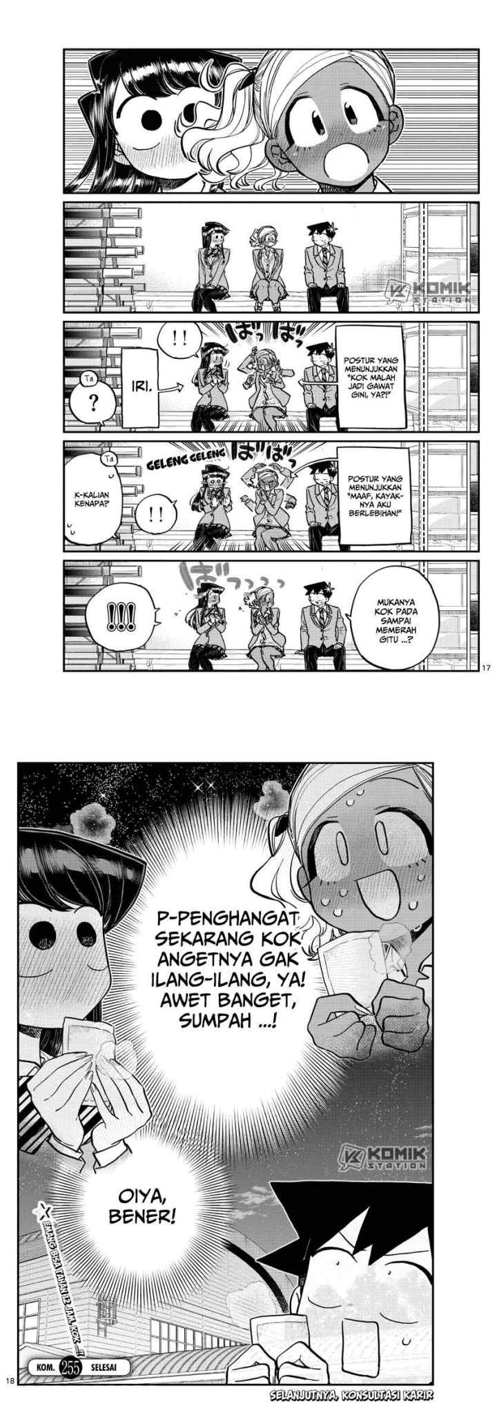 Komi-san wa Komyushou Desu chapter 255 halaman 10