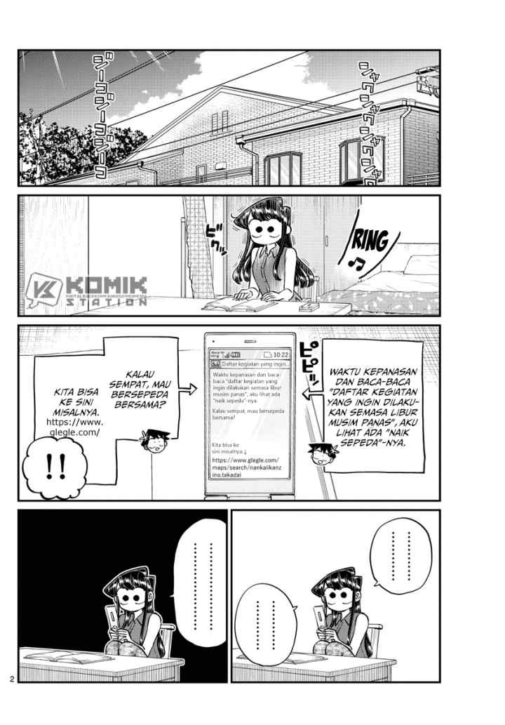 Komi-san wa Komyushou Desu chapter 187 halaman 4