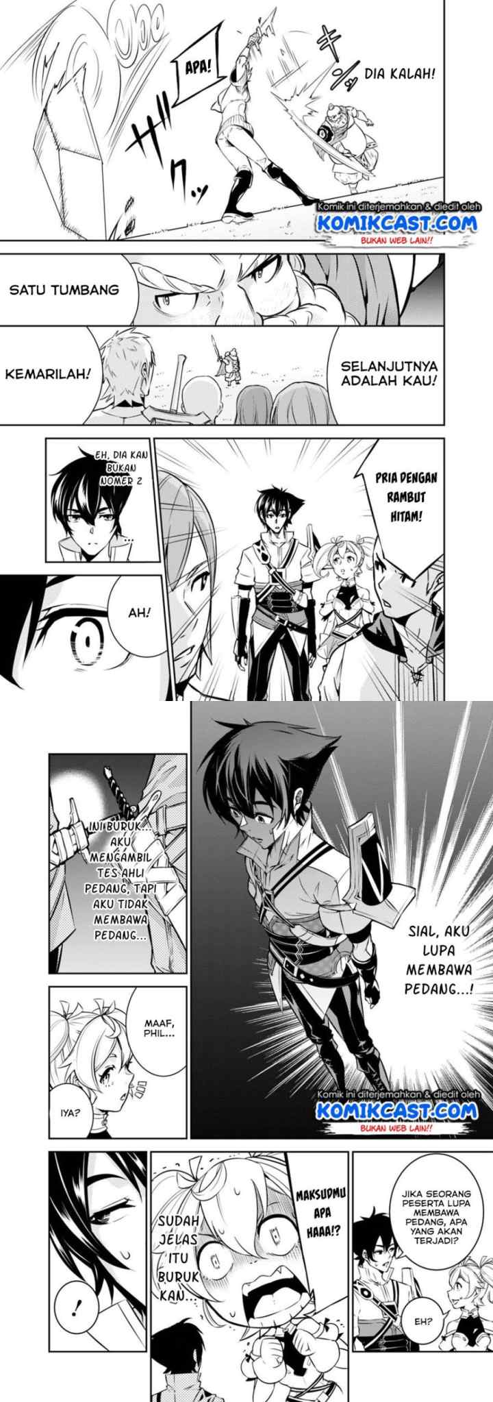 Shijou Saikyou no Mahou Kenshi, F Rank Boukensha ni Tensei Suru chapter 8 halaman 7