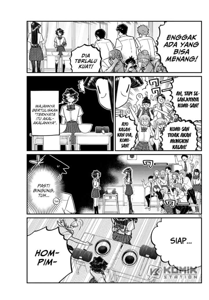 Komi-san wa Komyushou Desu chapter 199 halaman 14