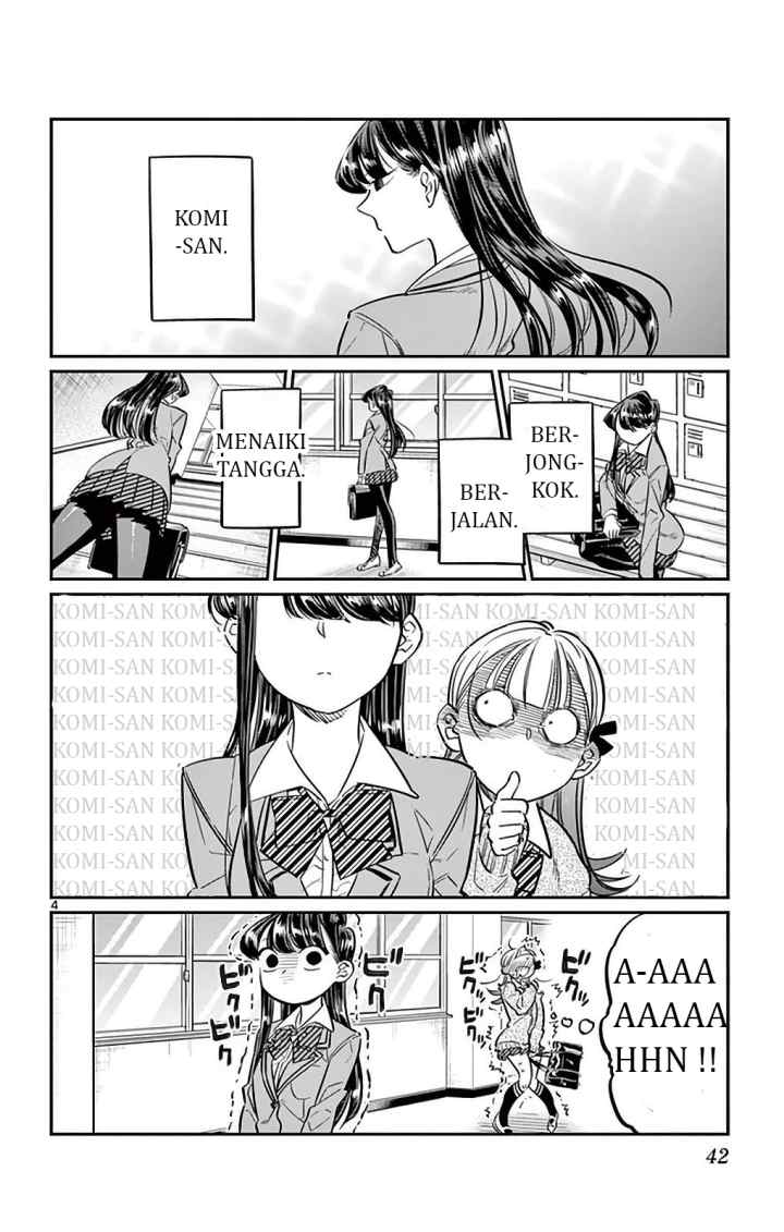 Komi-san wa Komyushou Desu chapter 23 halaman 4