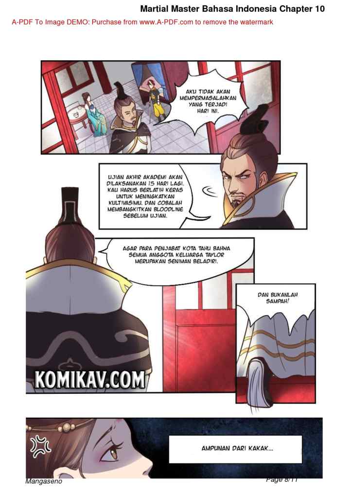 Martial Master chapter 10 halaman 8