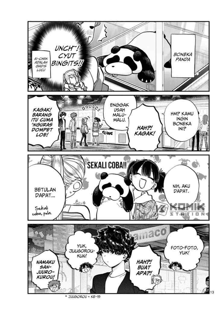 Komi-san wa Komyushou Desu chapter 198 halaman 14