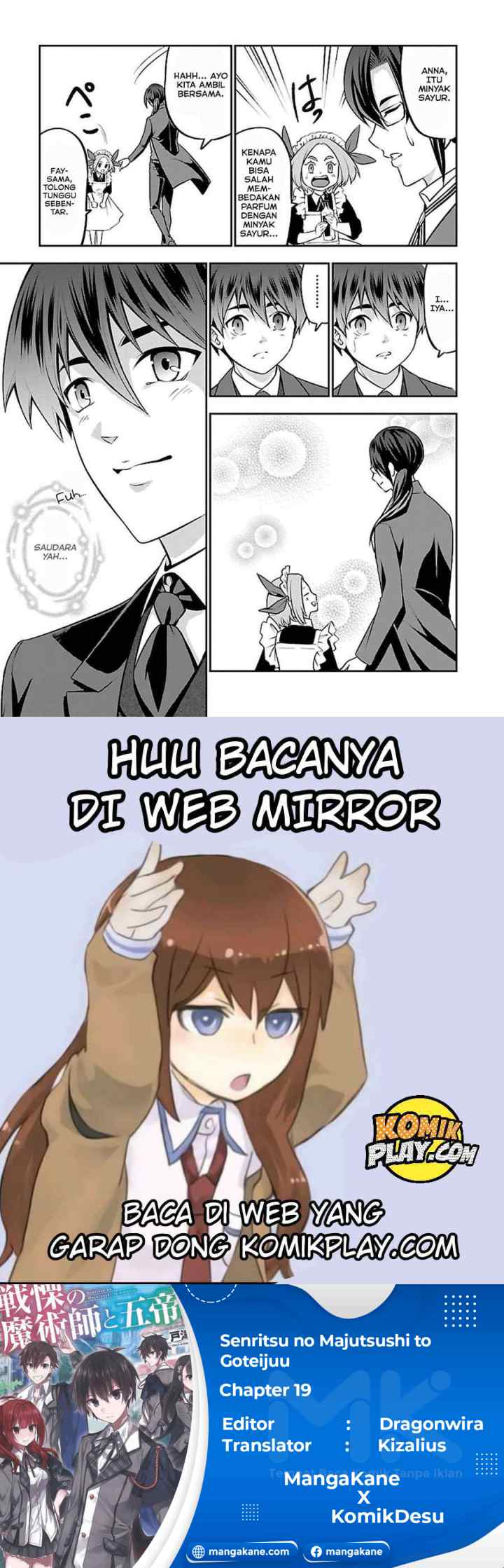 Senritsu no Majutsushi to Goteijuu chapter 19 halaman 10