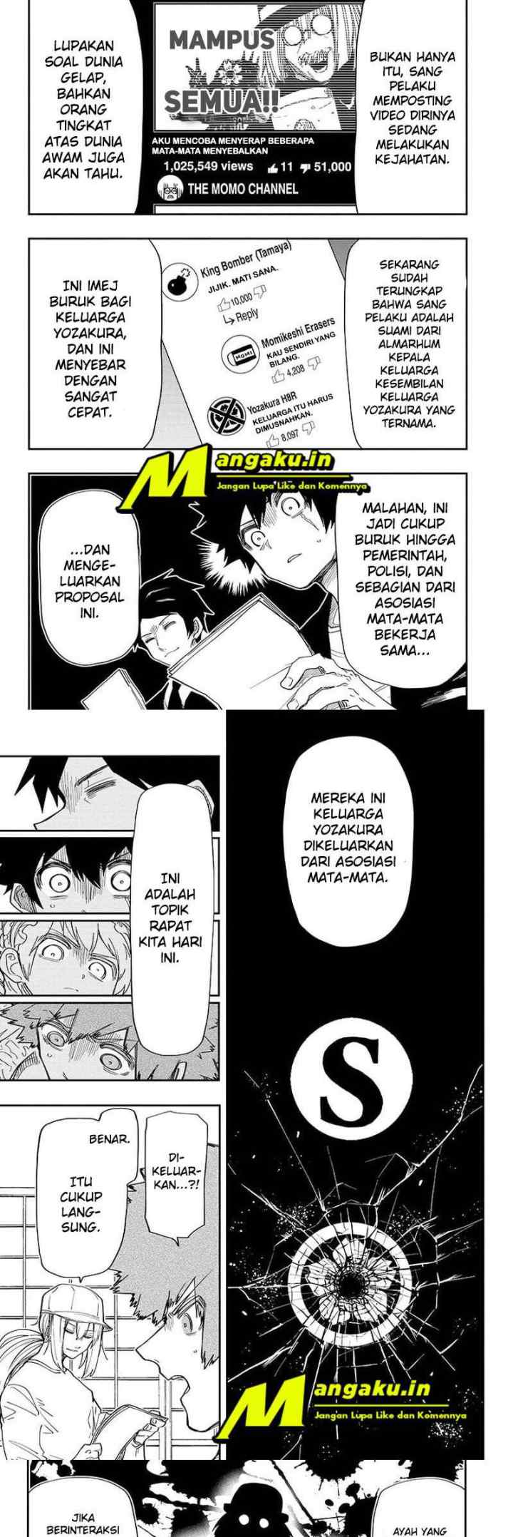Mission: Yozakura Family chapter 135 halaman 12