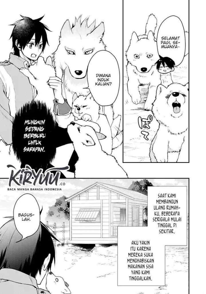 Saikyou no Madoshi. Hisa ni Ya wo Ukete Shimatta no de Inaka no Eihei ni Naru chapter 16.1 halaman 4