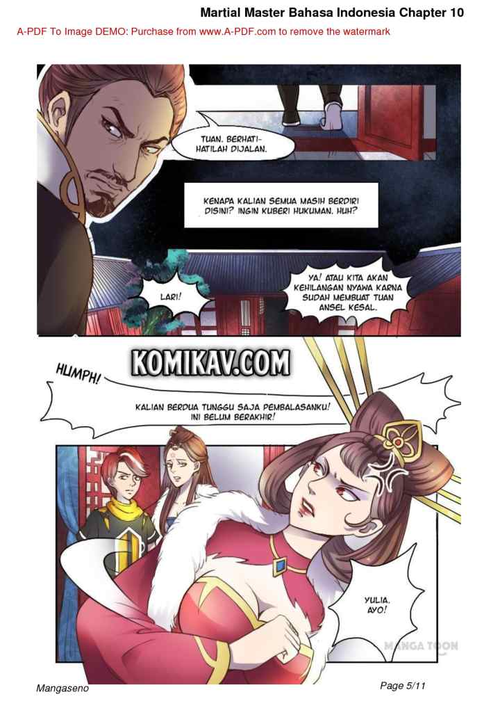 Martial Master chapter 10 halaman 5