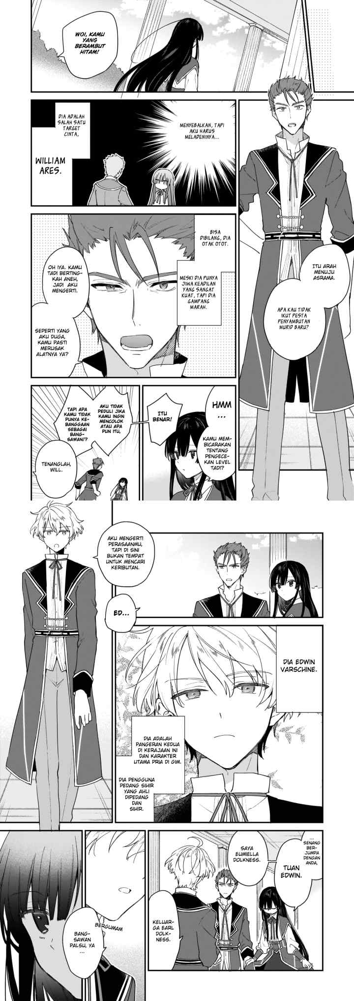 Akuyaku Reijou Reberu 99 ~Watashi wa UraBOSU desuga Maou de wa arimasen~ chapter 1 halaman 4