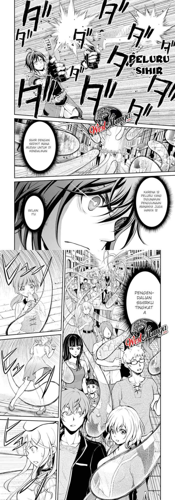 Saisoku Musou No B-Kyuu Mahou Tsukai: Ippatsu Utareru Mae Ni Senpatsu Uchikaesu! chapter 13 halaman 16