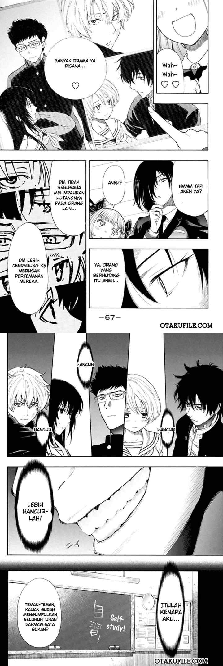 Tomodachi Game chapter 6 halaman 12