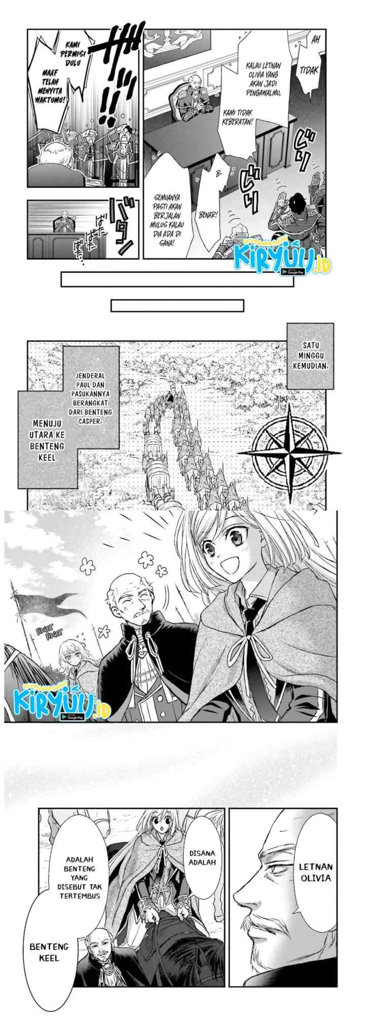 Shinigami ni Sodaterareta Shoujo wa Shikkoku no Tsurugi wo Mune ni Idaku chapter 16 halaman 4