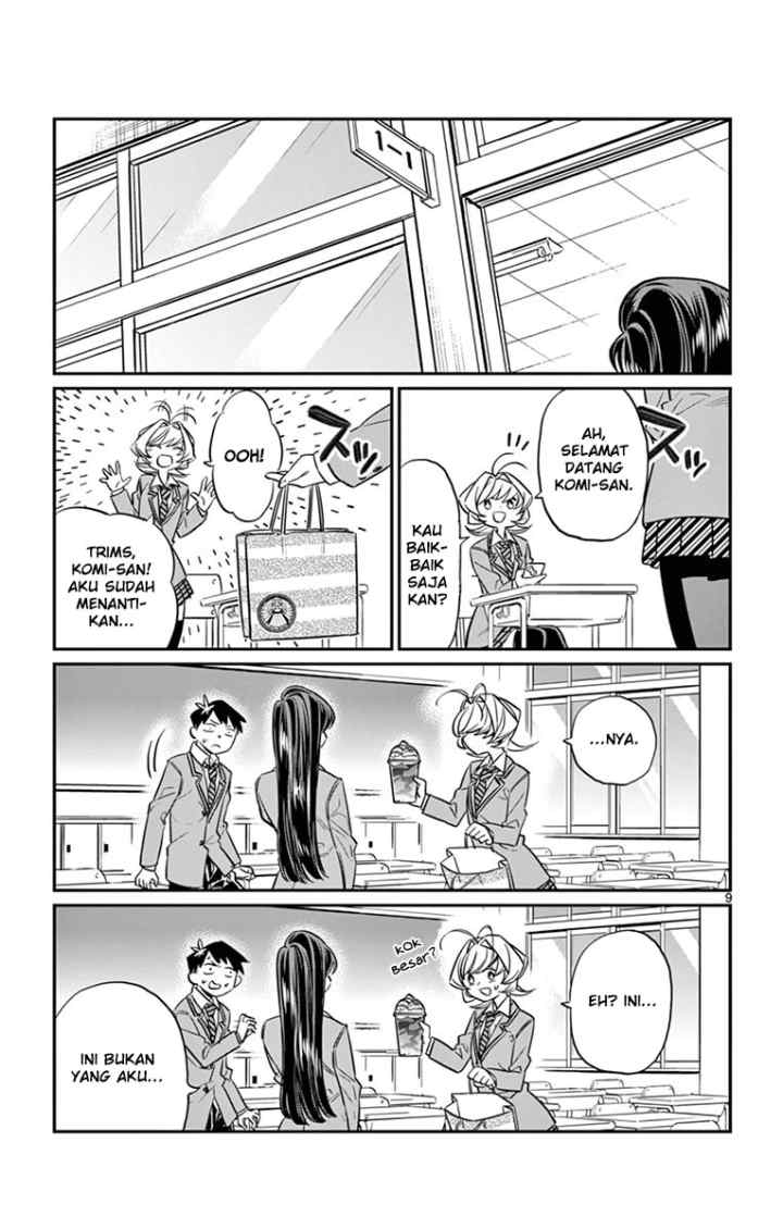 Komi-san wa Komyushou Desu chapter 13 halaman 10