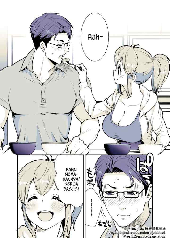 Osananajimi ga Hisabisa ni Saikai Shitara Otagai Kyonyuu ni Natteta chapter 7 halaman 6