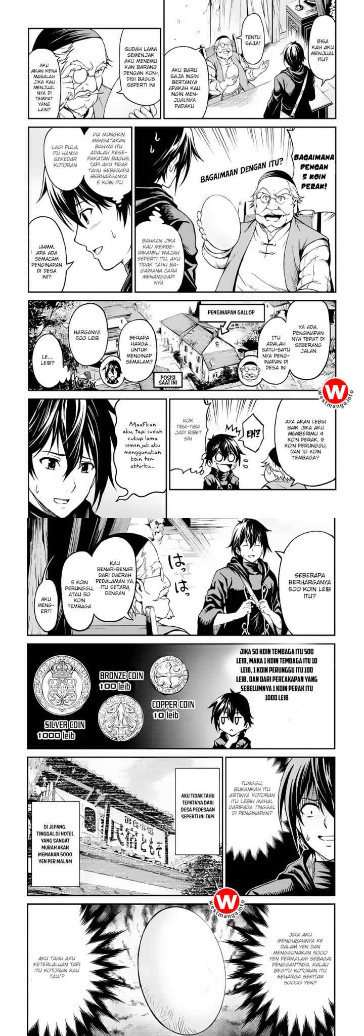 Souzai Saishuka no Isekai Ryokouki chapter 3 halaman 6