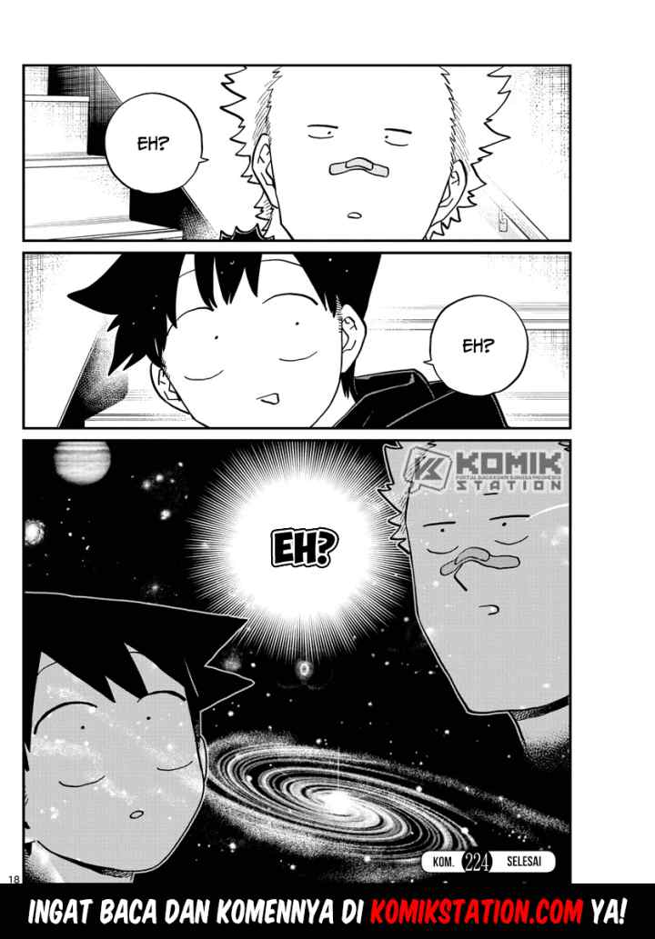 Komi-san wa Komyushou Desu chapter 224 halaman 19