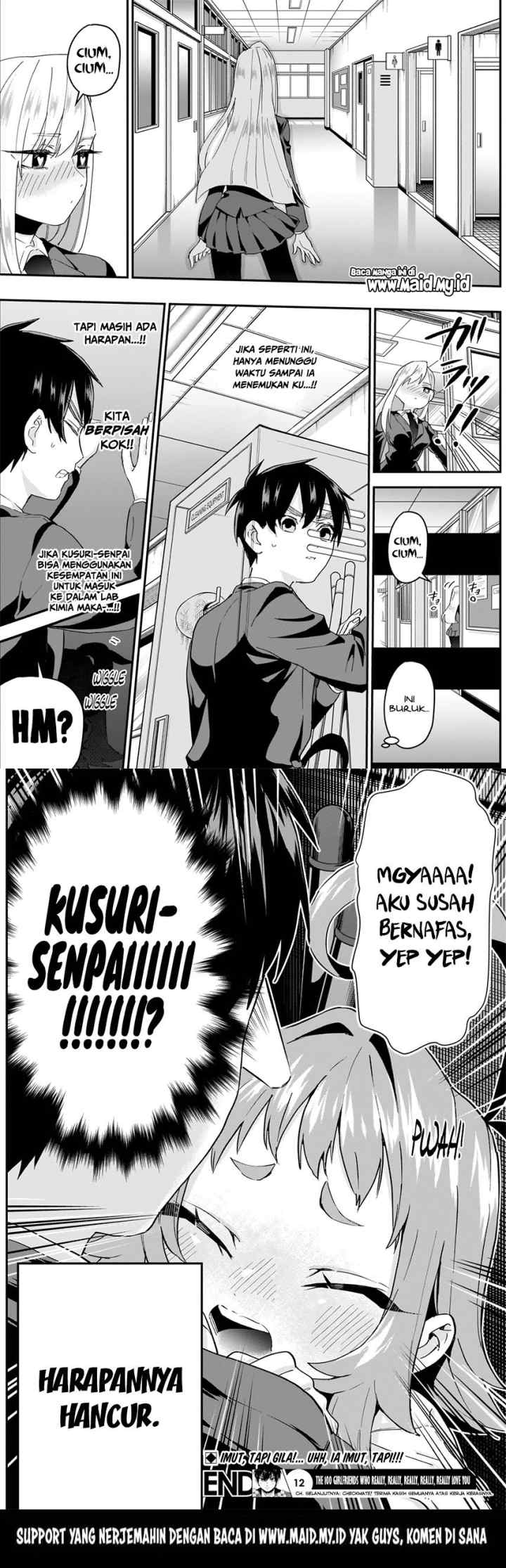 Kimi no Koto ga Dai Dai Dai Dai Daisuki na 100-ri no Kanojo chapter 12 halaman 11