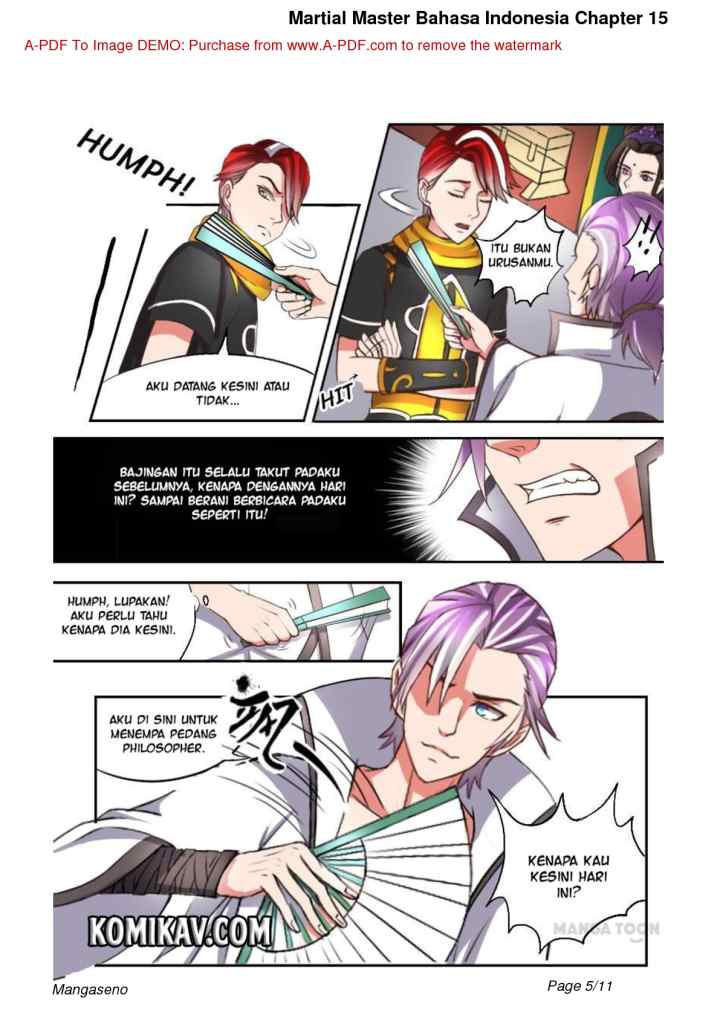 Martial Master chapter 15 halaman 5