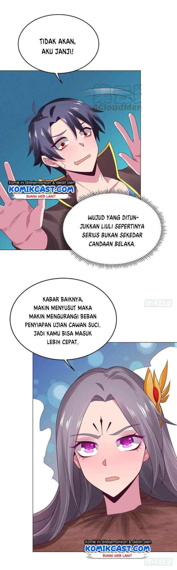 Carrying the Goddess Along chapter 37 halaman 8