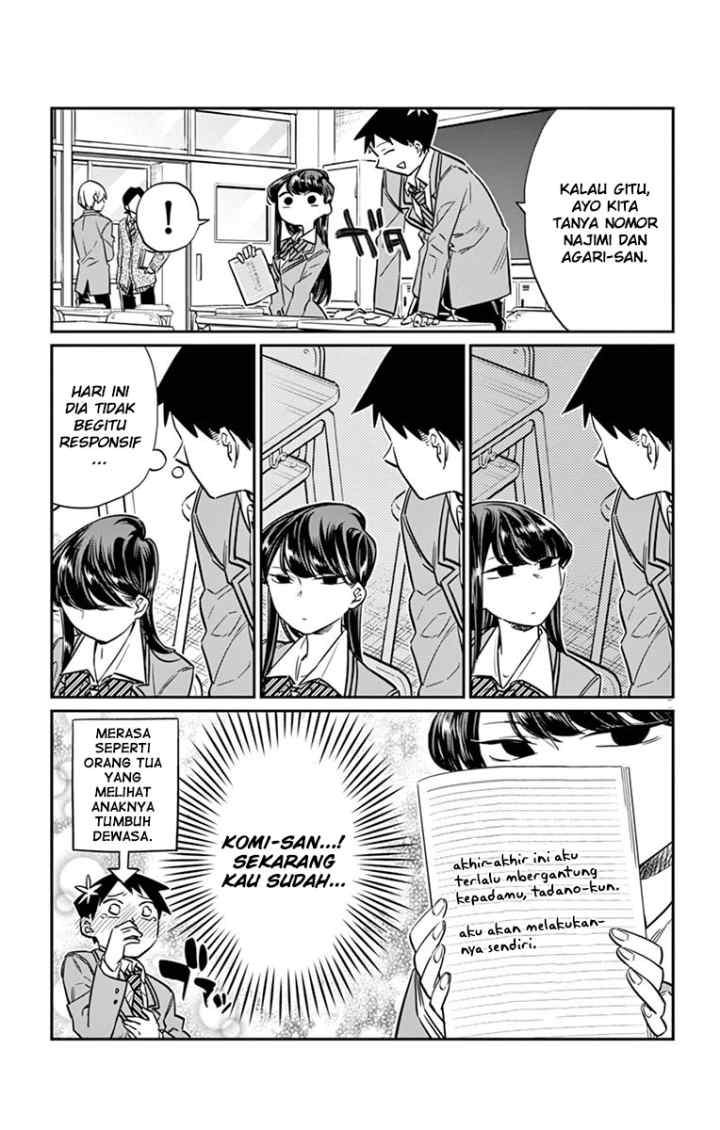 Komi-san wa Komyushou Desu chapter 16 halaman 6