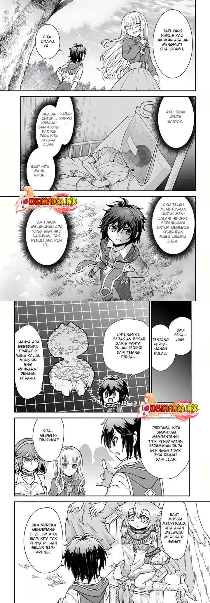Tenohira Kaitaku Mura de Isekai Kenkokuki: Fueteku Yome-tachi to Nonbiri Mujintou Life chapter 35 halaman 11