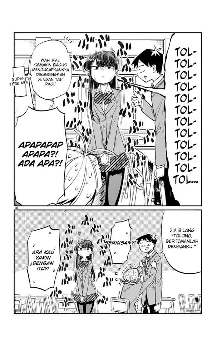 Komi-san wa Komyushou Desu chapter 9 halaman 11