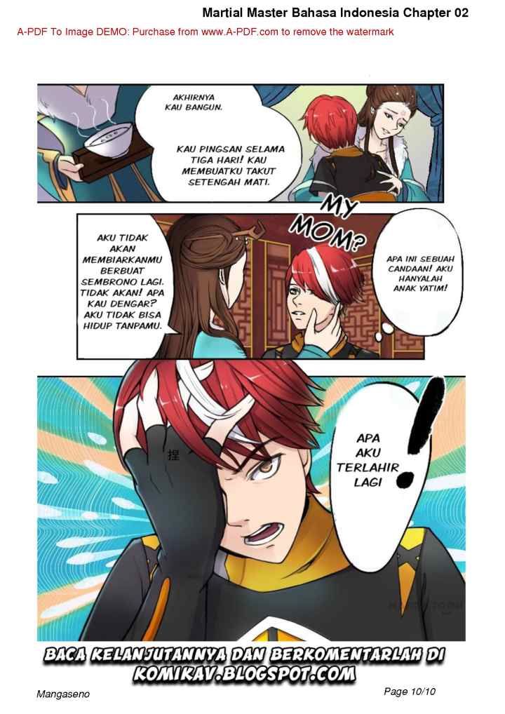 Martial Master chapter 2 halaman 10